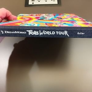 Rare, The Art of DreamWorks Trolls World Tour,. Hardcover book.